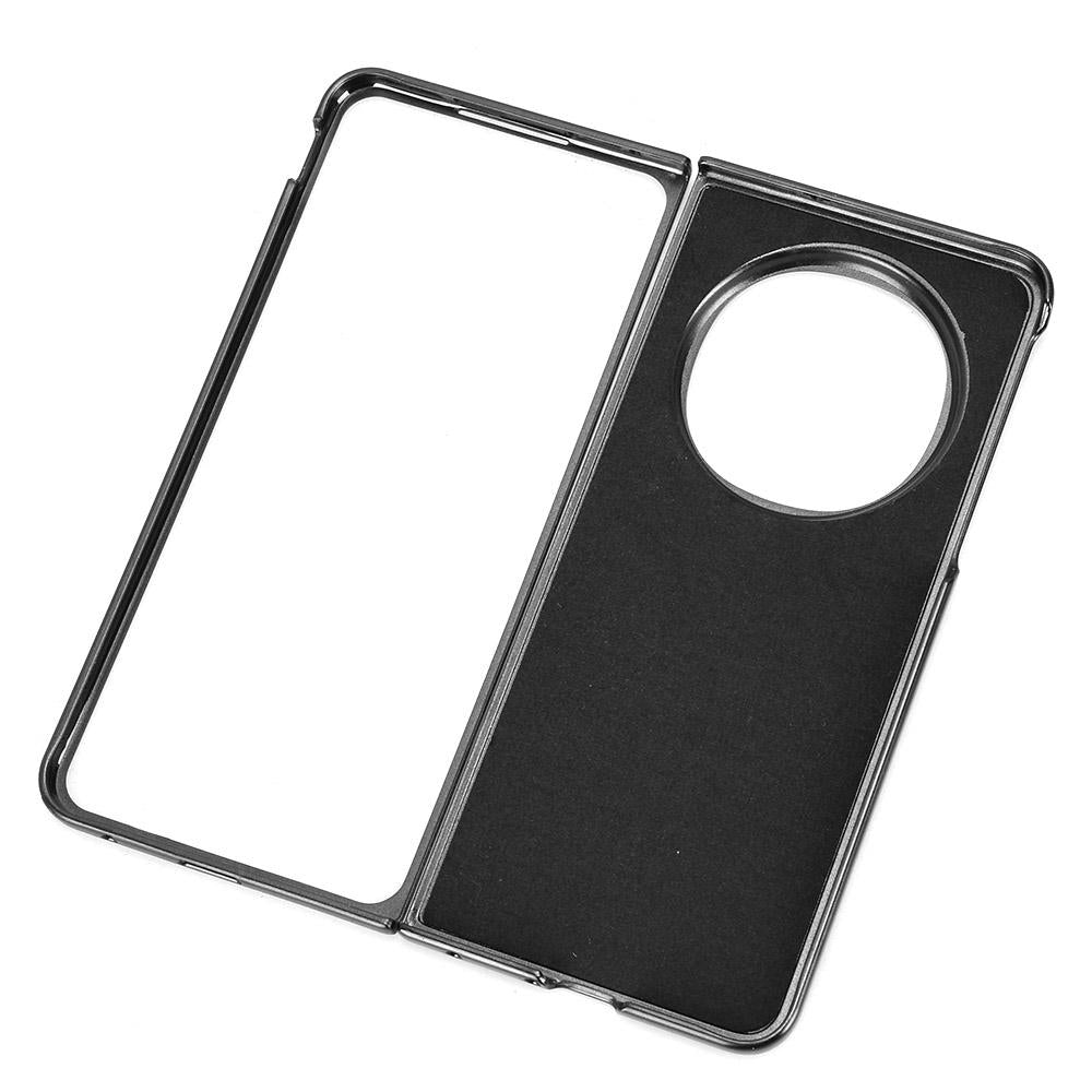 OPPO Find N5 Cow Pattern Sewing Back Cover Phone Case - Premium PU Leather Texture PC + TPU Shockproof Protective Case, Scratch Resistant Slim Lightweight Anti-Fingerprint Full Coverage Mobile Cover