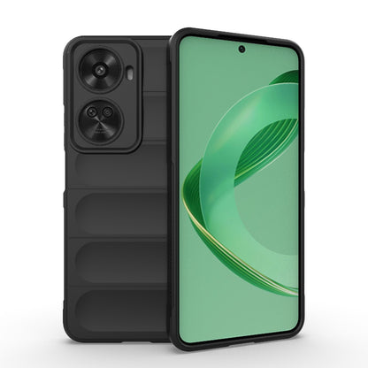 Huawei Nova 11 SE Shock Absorbent Magic Shield TPU + Flannel Phone Case, Featuring Ridged Drop Protection, Bright Colours & Easy Access