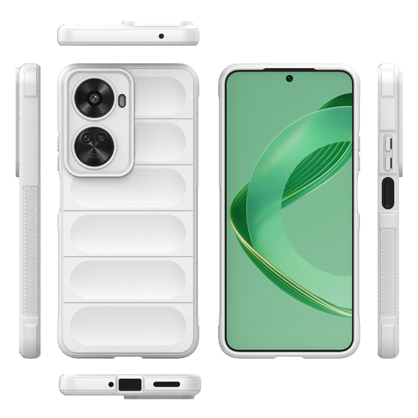 Huawei Nova 11 SE Shock Absorbent Magic Shield TPU + Flannel Phone Case, Featuring Ridged Drop Protection, Bright Colours & Easy Access