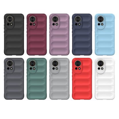 Huawei Nova 12 5G Shock Absorbent Magic Shield TPU + Flannel Phone Case, Featuring Ridged Drop Protection, Bright Colours & Easy Access