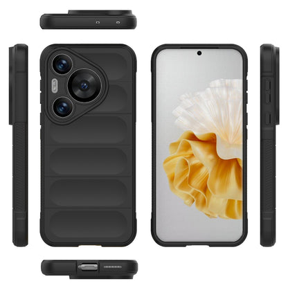 Huawei Pura 70 Pro Shock Absorbent Magic Shield TPU + Flannel Phone Case, Featuring Ridged Drop Protection, Bright Colours & Easy Access