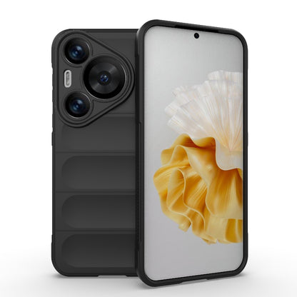 Huawei Pura 70 Pro Shock Absorbent Magic Shield TPU + Flannel Phone Case, Featuring Ridged Drop Protection, Bright Colours & Easy Access