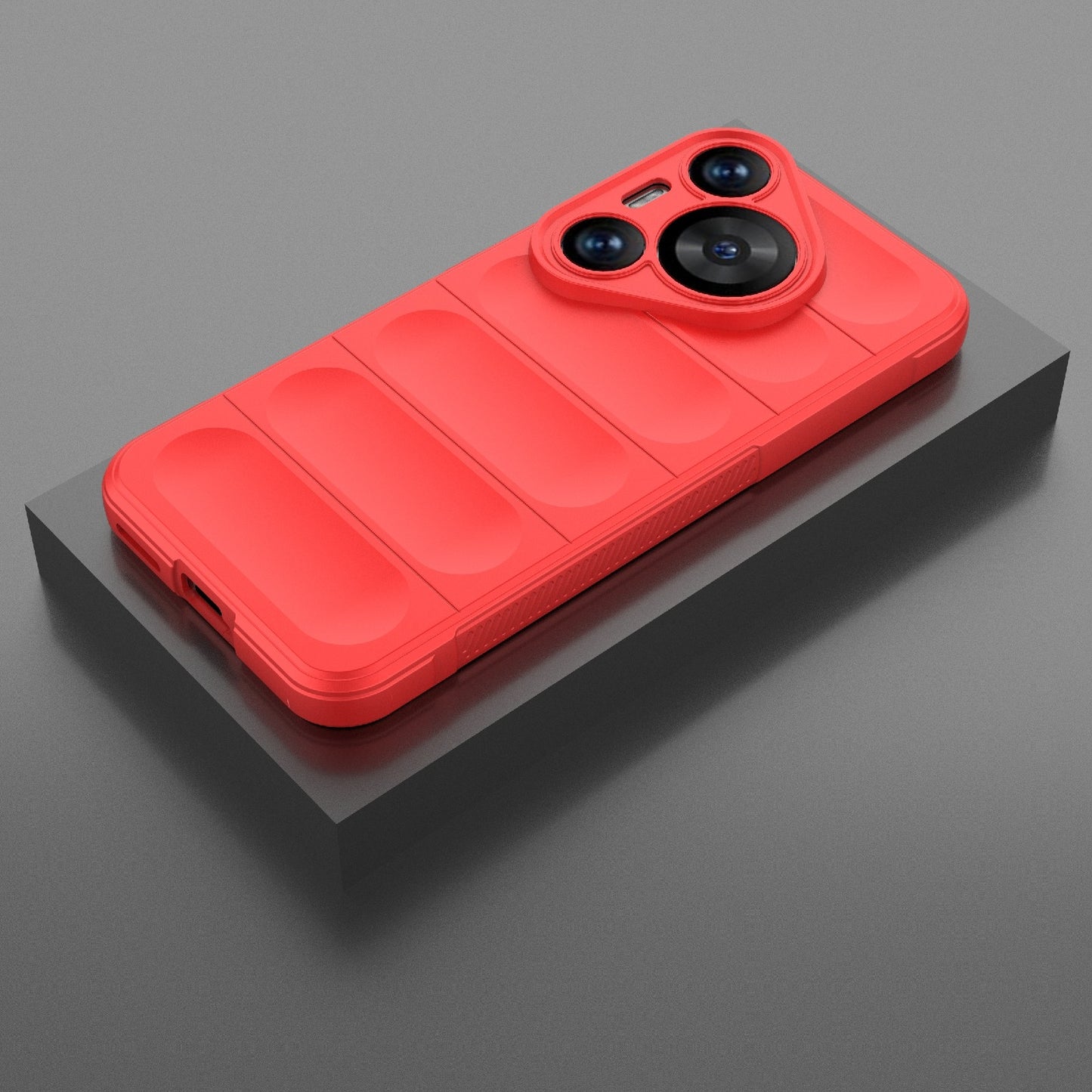 Huawei Pura 70 Pro Shock Absorbent Magic Shield TPU + Flannel Phone Case, Featuring Ridged Drop Protection, Bright Colours & Easy Access