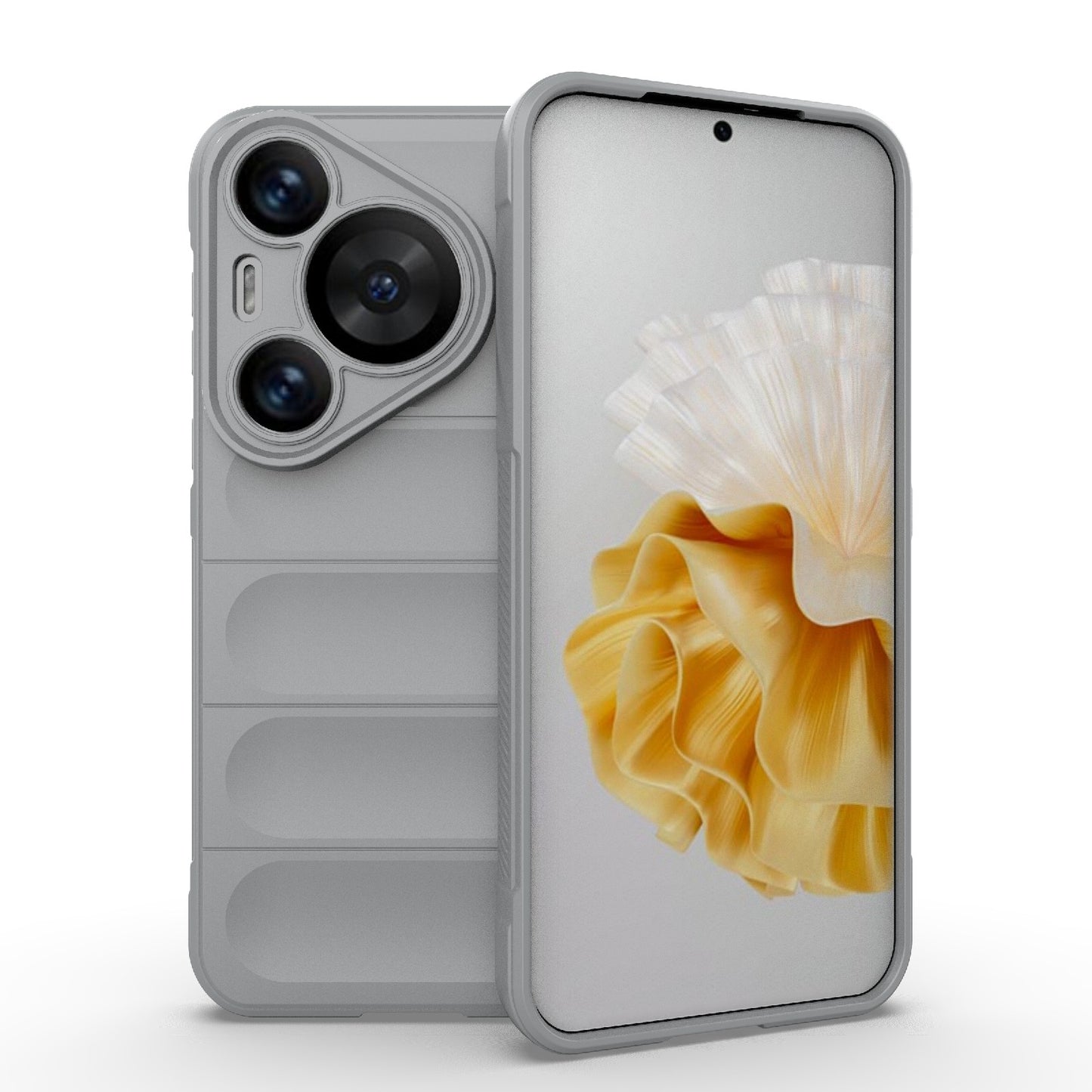 Huawei Pura 70 Pro Shock Absorbent Magic Shield TPU + Flannel Phone Case, Featuring Ridged Drop Protection, Bright Colours & Easy Access