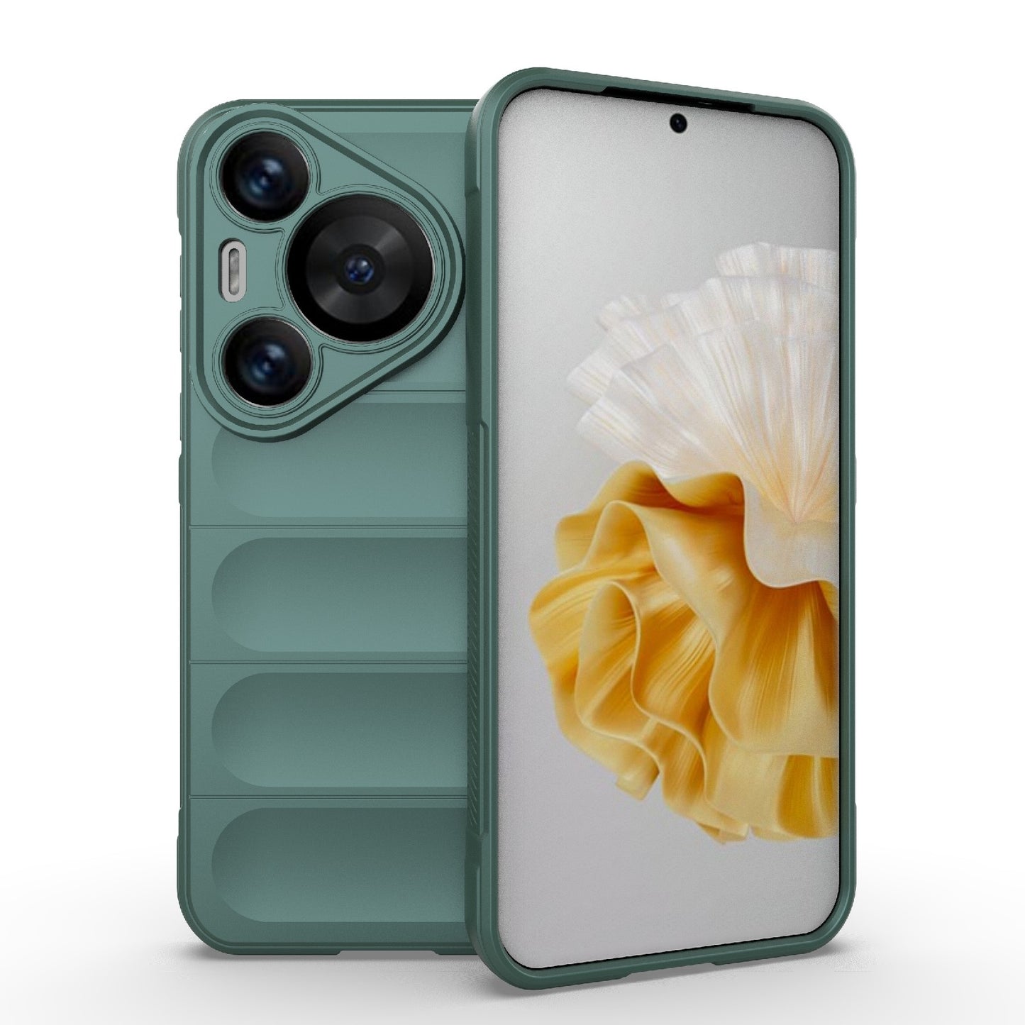 Huawei Pura 70 Pro Shock Absorbent Magic Shield TPU + Flannel Phone Case, Featuring Ridged Drop Protection, Bright Colours & Easy Access