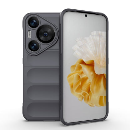 Huawei Pura 70 Pro Shock Absorbent Magic Shield TPU + Flannel Phone Case, Featuring Ridged Drop Protection, Bright Colours & Easy Access