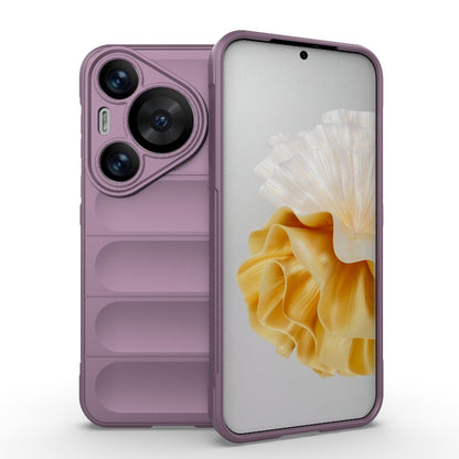 Huawei Pura 70 Pro Shock Absorbent Magic Shield TPU + Flannel Phone Case, Featuring Ridged Drop Protection, Bright Colours & Easy Access