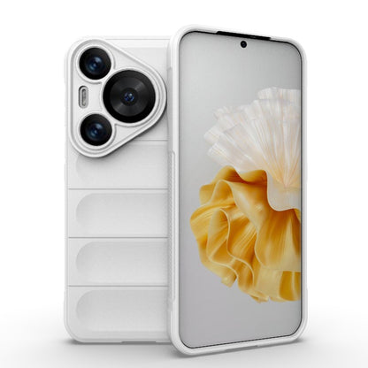 Huawei Pura 70 Pro Shock Absorbent Magic Shield TPU + Flannel Phone Case, Featuring Ridged Drop Protection, Bright Colours & Easy Access