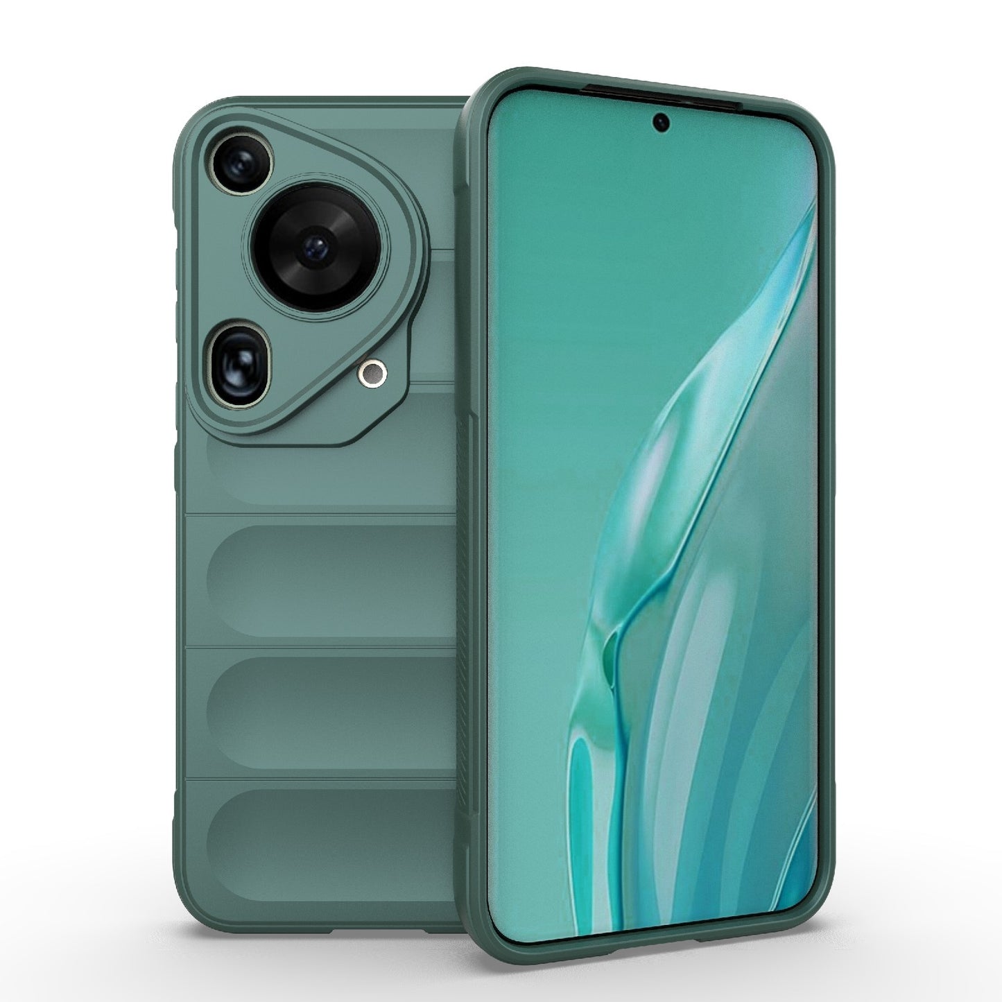 Huawei Pura 70 Ultra Shock Absorbent Magic Shield TPU + Flannel Phone Case, Featuring Ridged Drop Protection, Bright Colours & Easy Access