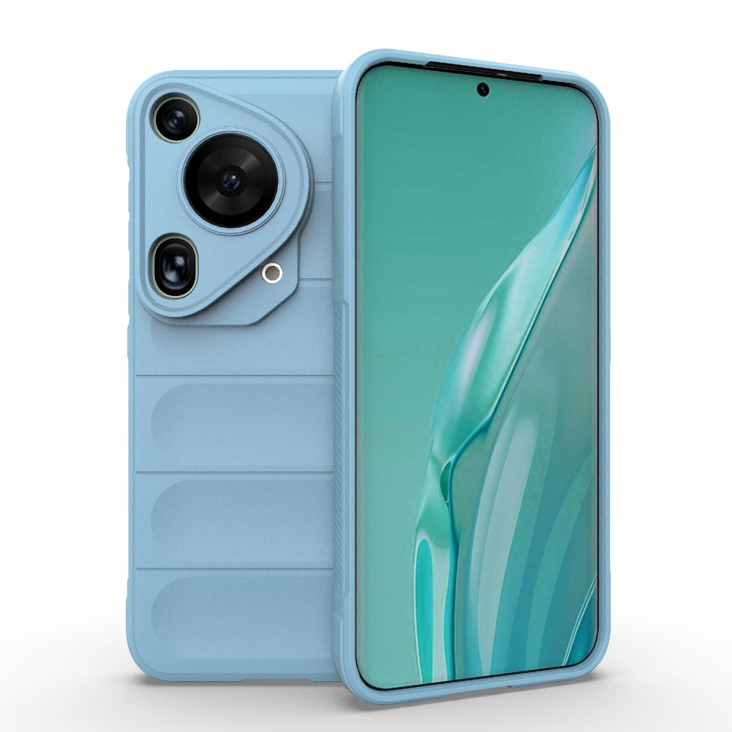 Huawei Pura 70 Ultra Shock Absorbent Magic Shield TPU + Flannel Phone Case, Featuring Ridged Drop Protection, Bright Colours & Easy Access