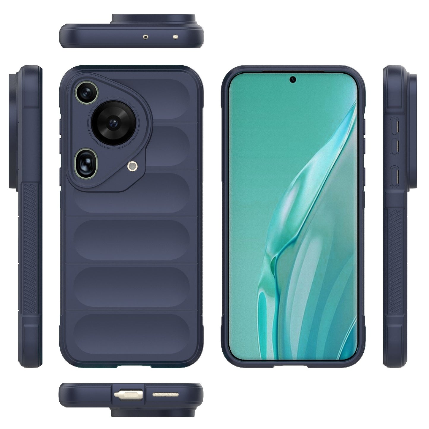 Huawei Pura 70 Ultra Shock Absorbent Magic Shield TPU + Flannel Phone Case, Featuring Ridged Drop Protection, Bright Colours & Easy Access
