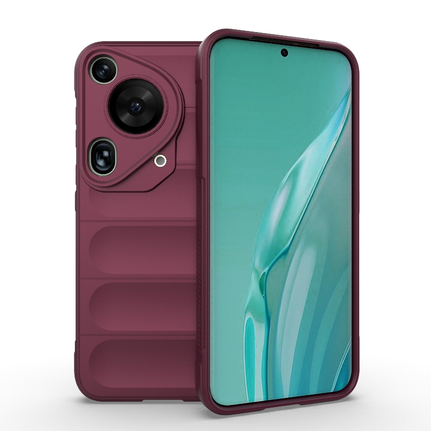Huawei Pura 70 Ultra Shock Absorbent Magic Shield TPU + Flannel Phone Case, Featuring Ridged Drop Protection, Bright Colours & Easy Access