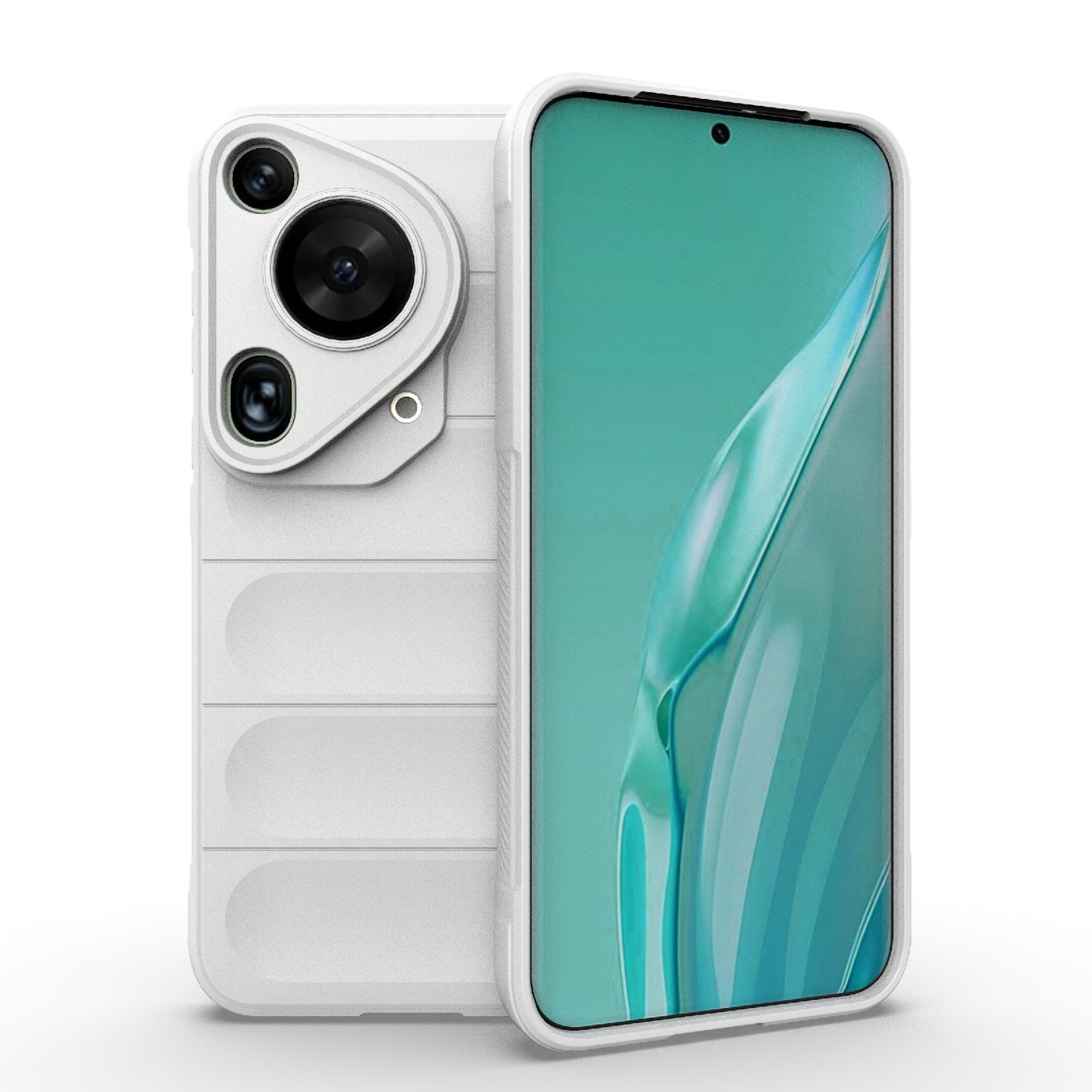 Huawei Pura 70 Ultra Shock Absorbent Magic Shield TPU + Flannel Phone Case, Featuring Ridged Drop Protection, Bright Colours & Easy Access