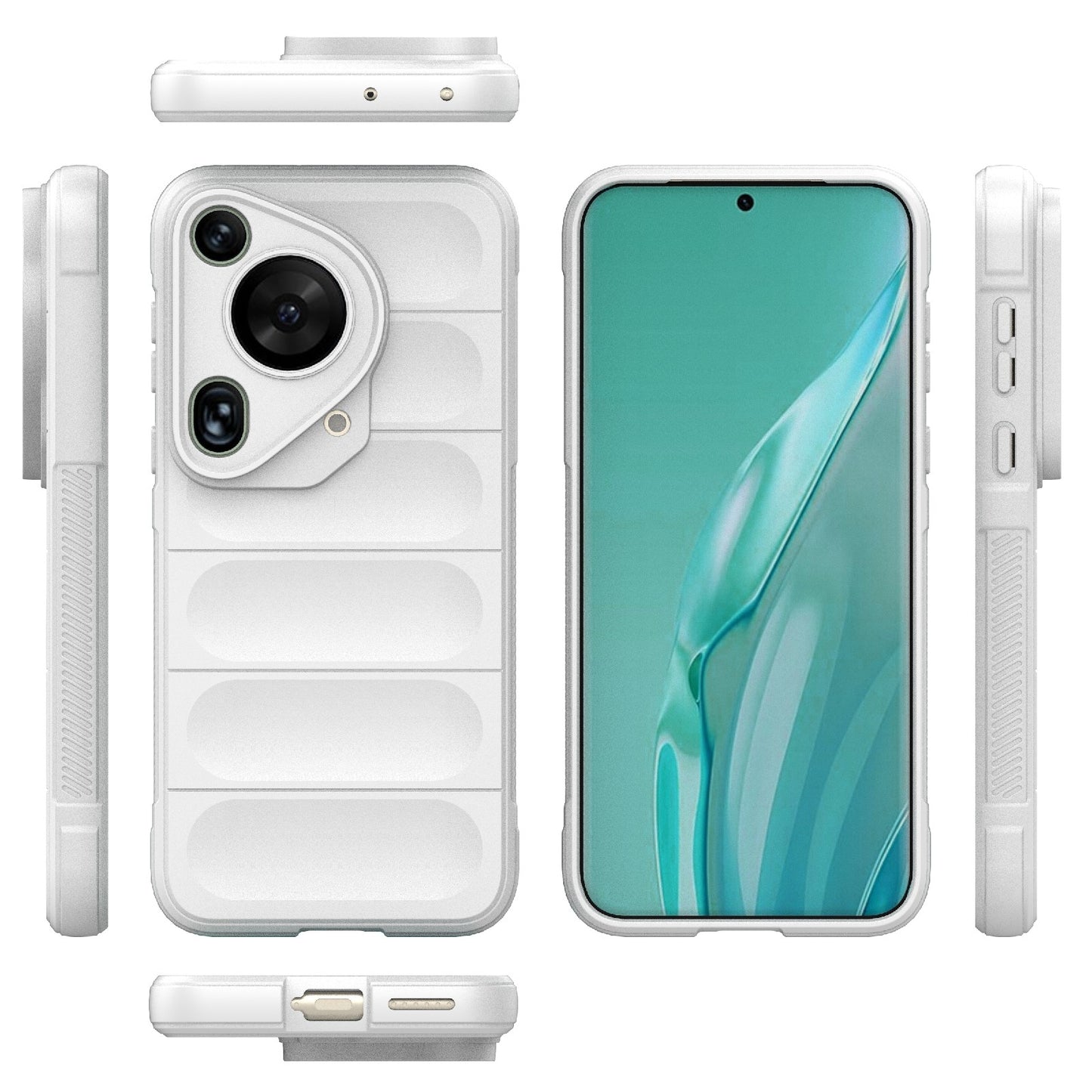 Huawei Pura 70 Ultra Shock Absorbent Magic Shield TPU + Flannel Phone Case, Featuring Ridged Drop Protection, Bright Colours & Easy Access