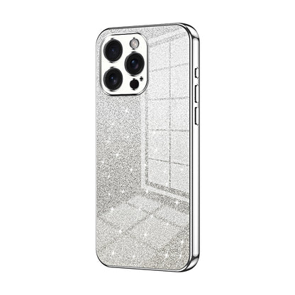 iPhone 15 Pro Max Glitter Powder Electroplated Gradient Phone Case – Fashionable & Luxurious with Anti-Fingerprint Coating, Shock-Absorption, and Lens Protection