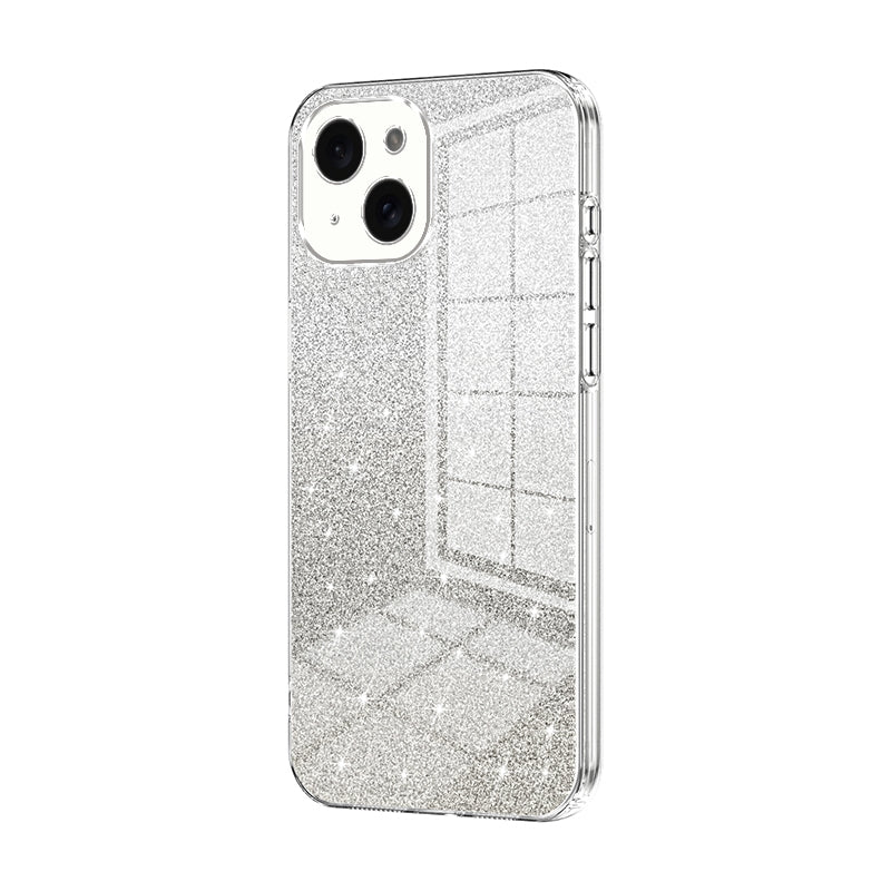 iPhone 15 Glitter Powder Electroplated Gradient Phone Case – Fashionable & Luxurious with Anti-Fingerprint Coating, Shock-Absorption, and Lens Protection