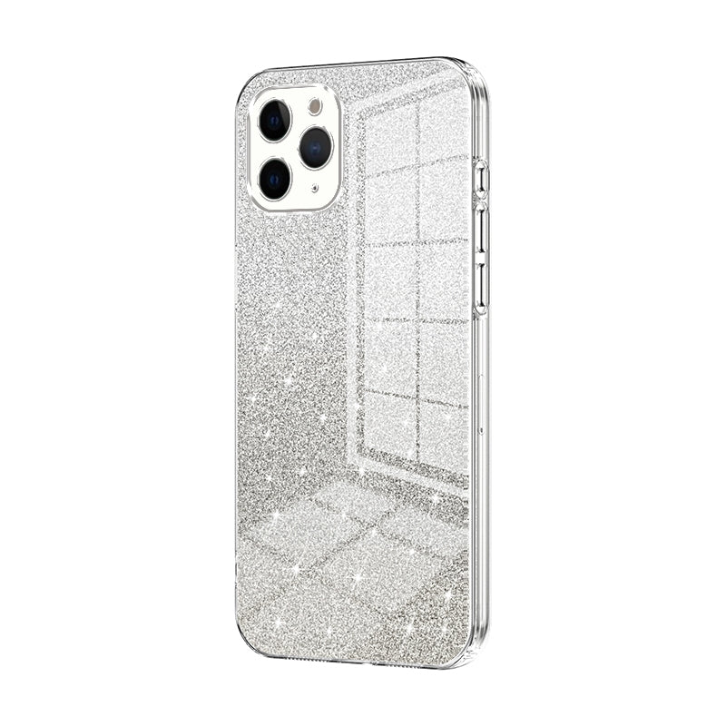 iPhone 11 Pro Glitter Powder Electroplated Gradient Phone Case – Fashionable & Luxurious with Anti-Fingerprint Coating, Shock-Absorption, and Lens Protection