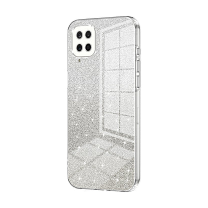Samsung Galaxy A12 4G Glitter Powder Electroplated Gradient Phone Case – Fashionable & Luxurious with Anti-Fingerprint Coating, Shock-Absorption, and Lens Protection