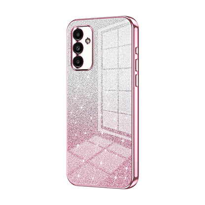 Samsung Galaxy A13 5G Glitter Powder Electroplated Gradient Phone Case – Fashionable & Luxurious with Anti-Fingerprint Coating, Shock-Absorption, and Lens Protection