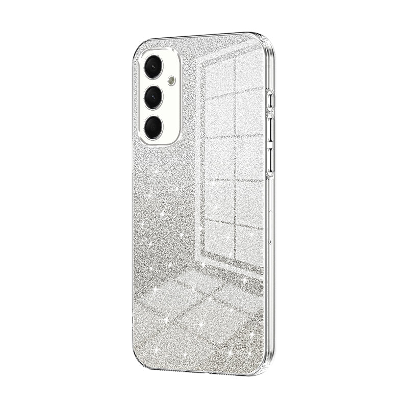 Samsung Galaxy A24 4G Glitter Powder Electroplated Gradient Phone Case – Fashionable & Luxurious with Anti-Fingerprint Coating, Shock-Absorption, and Lens Protection