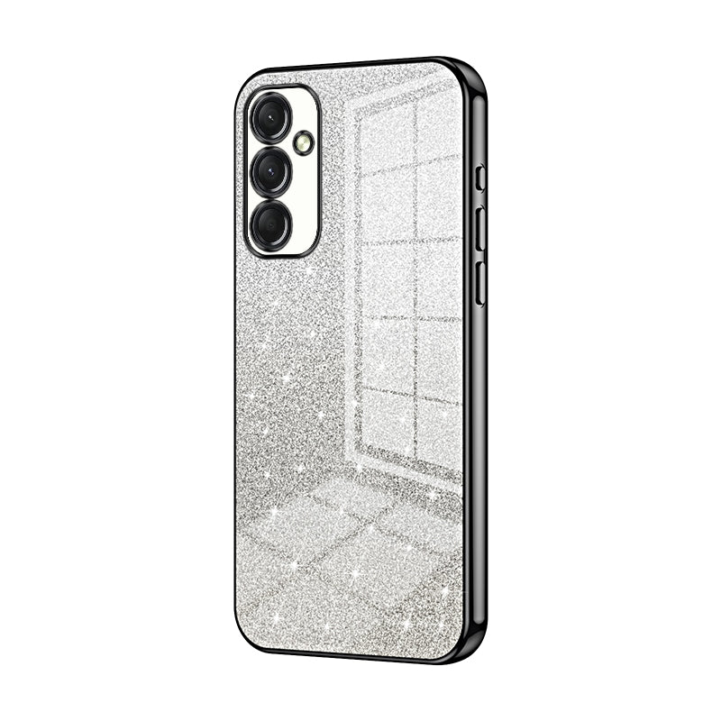 Samsung Galaxy A24 4G Glitter Powder Electroplated Gradient Phone Case – Fashionable & Luxurious with Anti-Fingerprint Coating, Shock-Absorption, and Lens Protection