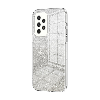 Samsung Galaxy A33 5G Glitter Powder Electroplated Gradient Phone Case – Fashionable & Luxurious with Anti-Fingerprint Coating, Shock-Absorption, and Lens Protection