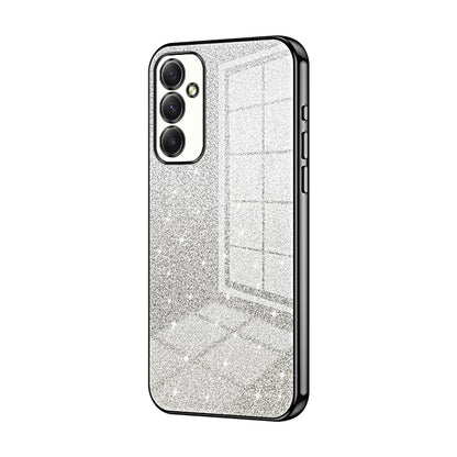 Samsung Galaxy A34 5G Glitter Powder Electroplated Gradient Phone Case – Fashionable & Luxurious with Anti-Fingerprint Coating, Shock-Absorption, and Lens Protection