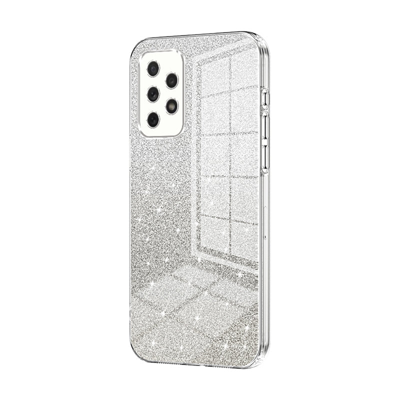 Samsung Galaxy A72 5G Glitter Powder Electroplated Gradient Phone Case – Fashionable & Luxurious with Anti-Fingerprint Coating, Shock-Absorption, and Lens Protection