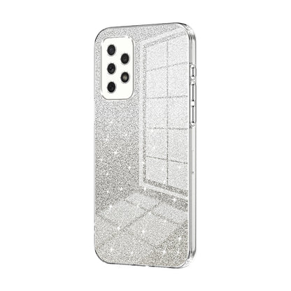Samsung Galaxy A72 5G Glitter Powder Electroplated Gradient Phone Case – Fashionable & Luxurious with Anti-Fingerprint Coating, Shock-Absorption, and Lens Protection