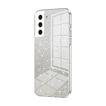 Samsung Galaxy S21 5G Glitter Powder Electroplated Gradient Phone Case – Fashionable & Luxurious with Anti-Fingerprint Coating, Shock-Absorption, and Lens Protection