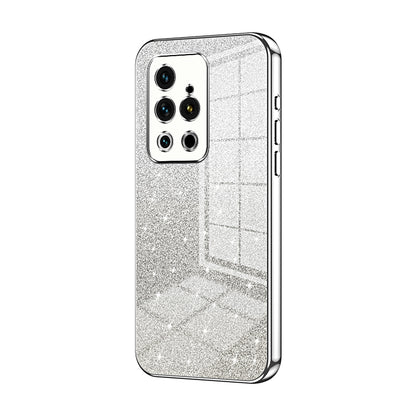 Meizu 18 Pro Glitter Powder Electroplated Gradient Phone Case – Fashionable & Luxurious with Anti-Fingerprint Coating, Shock-Absorption, and Lens Protection
