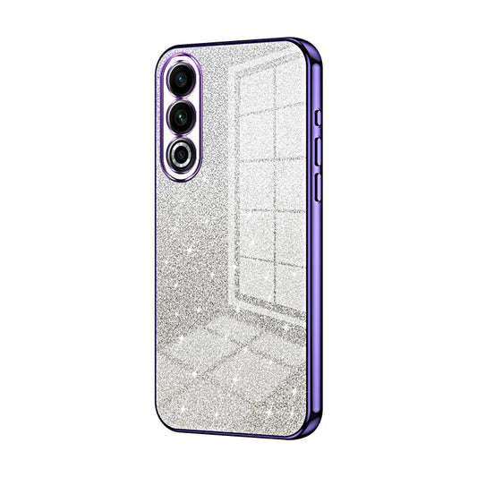 Meizu 20 Glitter Powder Electroplated Gradient Phone Case – Fashionable & Luxurious with Anti-Fingerprint Coating, Shock-Absorption, and Lens Protection