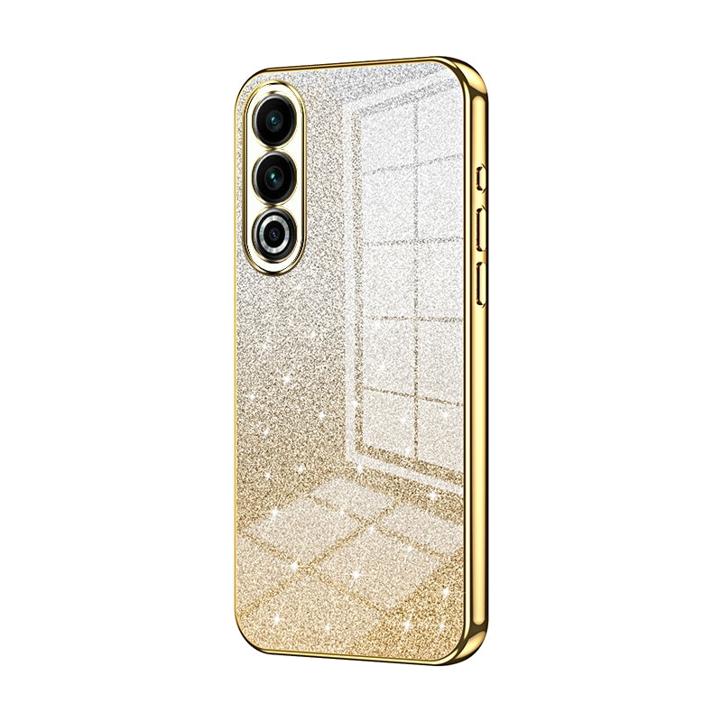 Meizu 20 Glitter Powder Electroplated Gradient Phone Case – Fashionable & Luxurious with Anti-Fingerprint Coating, Shock-Absorption, and Lens Protection