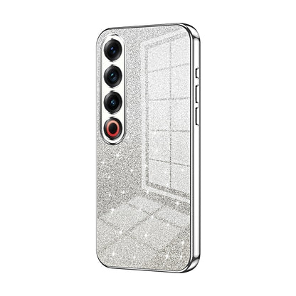 Meizu 21 Pro Glitter Powder Electroplated Gradient Phone Case – Fashionable & Luxurious with Anti-Fingerprint Coating, Shock-Absorption, and Lens Protection