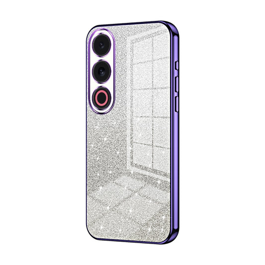 Meizu 21 Note Glitter Powder Electroplated Gradient Phone Case – Fashionable & Luxurious with Anti-Fingerprint Coating, Shock-Absorption, and Lens Protection