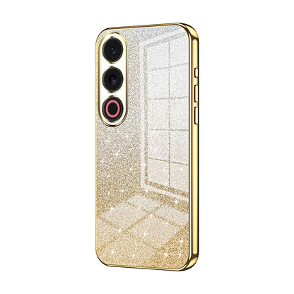 Meizu 21 Note Glitter Powder Electroplated Gradient Phone Case – Fashionable & Luxurious with Anti-Fingerprint Coating, Shock-Absorption, and Lens Protection