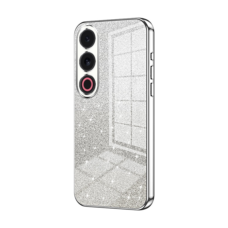 Meizu 21 Note Glitter Powder Electroplated Gradient Phone Case – Fashionable & Luxurious with Anti-Fingerprint Coating, Shock-Absorption, and Lens Protection