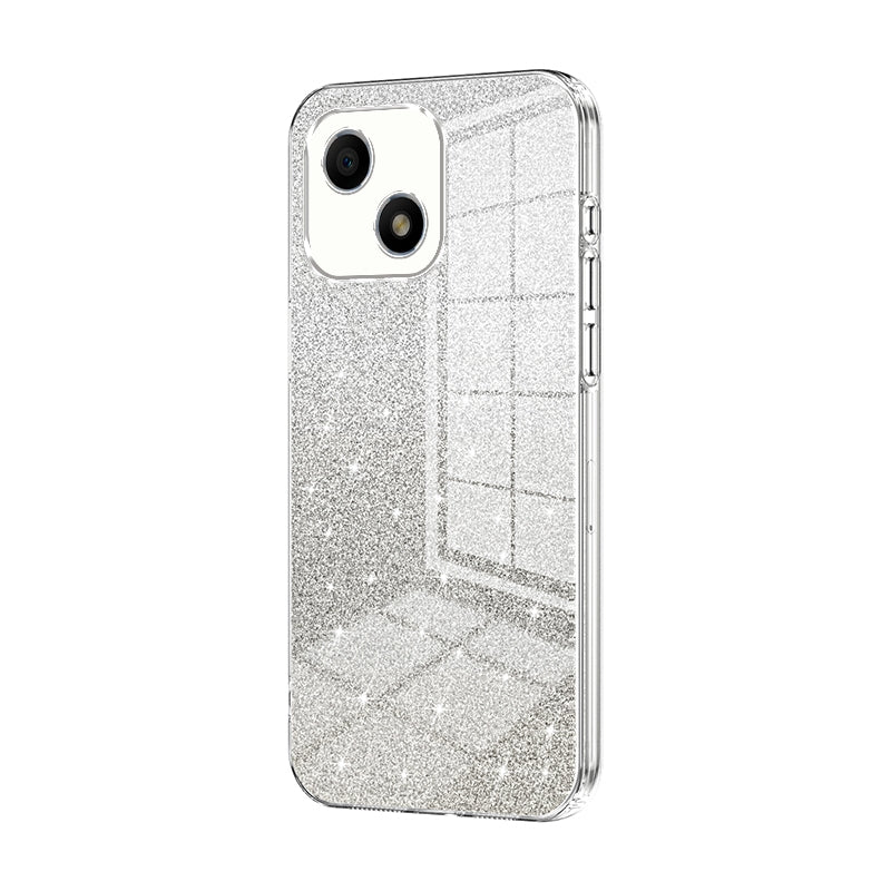 Honor Play 30 Glitter Powder Electroplated Gradient Phone Case – Fashionable & Luxurious with Anti-Fingerprint Coating, Shock-Absorption, and Lens Protection