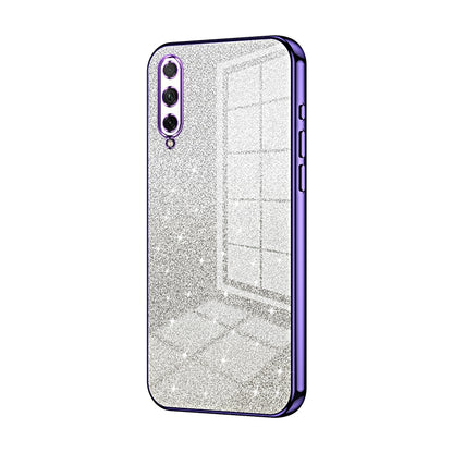 Honor 30i Glitter Powder Electroplated Gradient Phone Case – Fashionable & Luxurious with Anti-Fingerprint Coating, Shock-Absorption, and Lens Protection