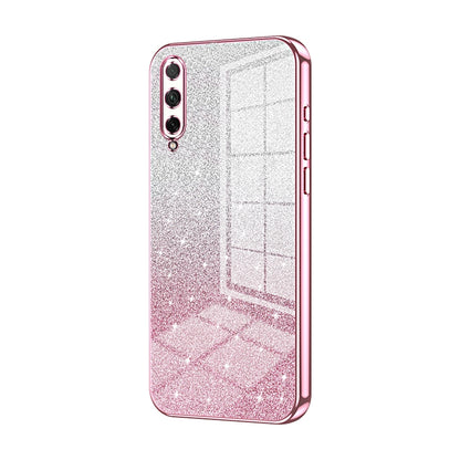 Honor 30i Glitter Powder Electroplated Gradient Phone Case – Fashionable & Luxurious with Anti-Fingerprint Coating, Shock-Absorption, and Lens Protection