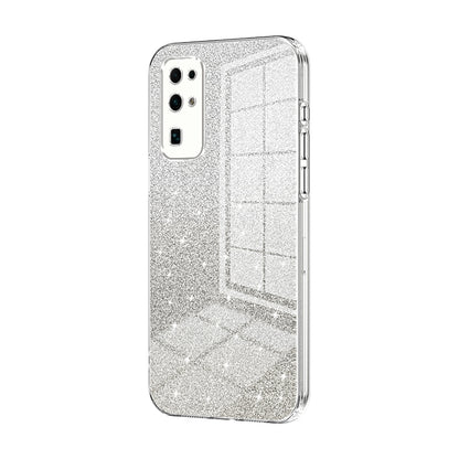 Honor 30 Glitter Powder Electroplated Gradient Phone Case – Fashionable & Luxurious with Anti-Fingerprint Coating, Shock-Absorption, and Lens Protection