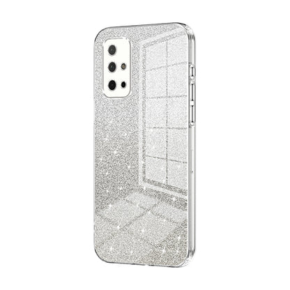 Honor 30S Glitter Powder Electroplated Gradient Phone Case – Fashionable & Luxurious with Anti-Fingerprint Coating, Shock-Absorption, and Lens Protection