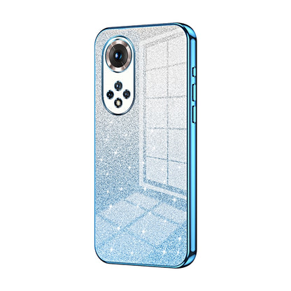 Honor 50 Pro Glitter Powder Electroplated Gradient Phone Case – Fashionable & Luxurious with Anti-Fingerprint Coating, Shock-Absorption, and Lens Protection