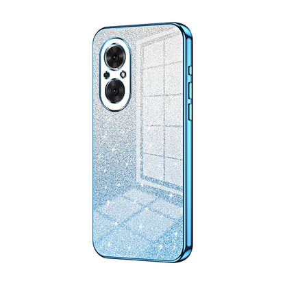Honor 50 SE Glitter Powder Electroplated Gradient Phone Case – Fashionable & Luxurious with Anti-Fingerprint Coating, Shock-Absorption, and Lens Protection