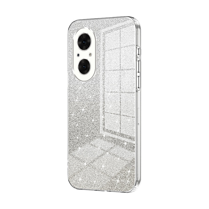 Honor 50 SE Glitter Powder Electroplated Gradient Phone Case – Fashionable & Luxurious with Anti-Fingerprint Coating, Shock-Absorption, and Lens Protection