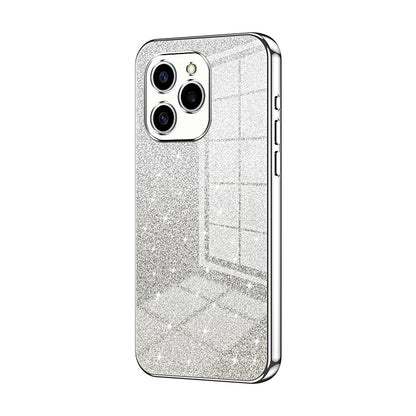 Honor 60 SE Glitter Powder Electroplated Gradient Phone Case – Fashionable & Luxurious with Anti-Fingerprint Coating, Shock-Absorption, and Lens Protection