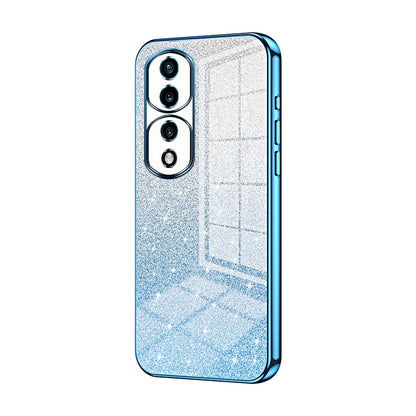 Honor 70 Pro Glitter Powder Electroplated Gradient Phone Case – Fashionable & Luxurious with Anti-Fingerprint Coating, Shock-Absorption, and Lens Protection