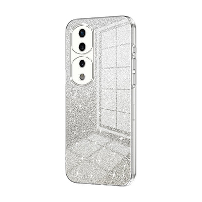 Honor 70 Pro Glitter Powder Electroplated Gradient Phone Case – Fashionable & Luxurious with Anti-Fingerprint Coating, Shock-Absorption, and Lens Protection