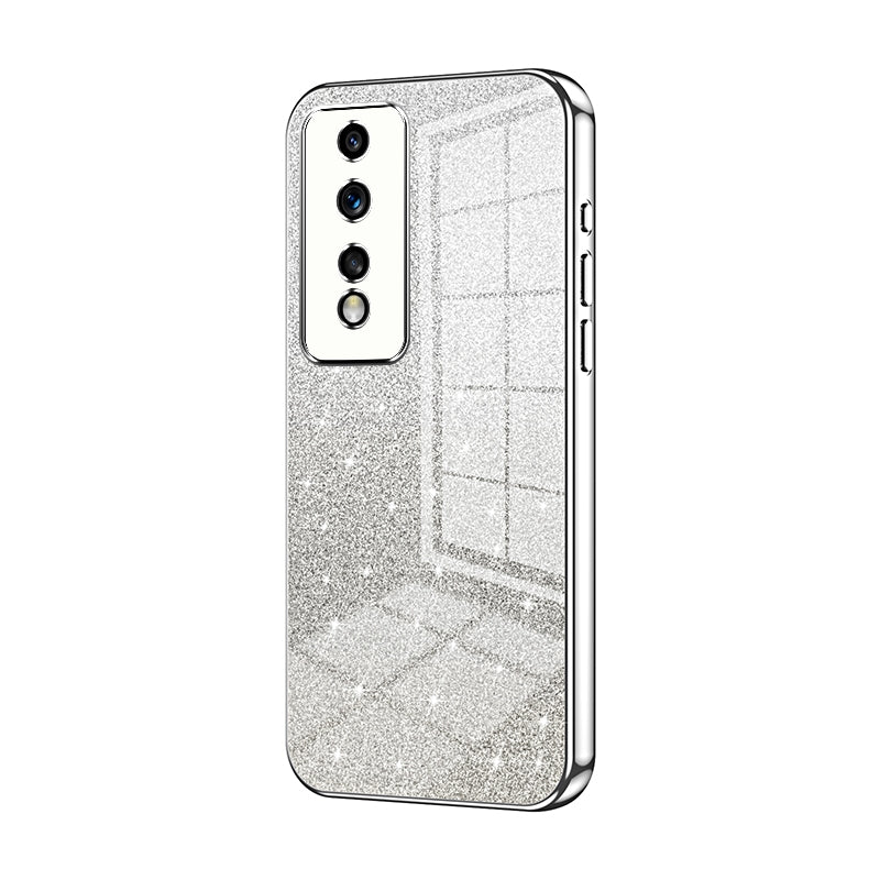 Honor 80 GT Glitter Powder Electroplated Gradient Phone Case – Fashionable & Luxurious with Anti-Fingerprint Coating, Shock-Absorption, and Lens Protection