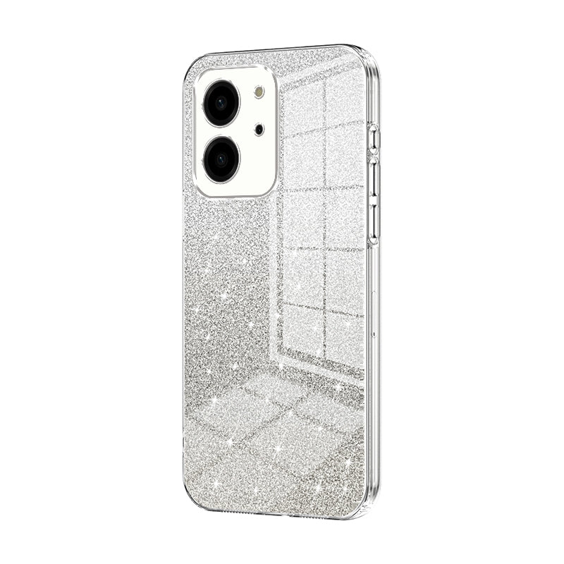 Honor 80 SE Glitter Powder Electroplated Gradient Phone Case – Fashionable & Luxurious with Anti-Fingerprint Coating, Shock-Absorption, and Lens Protection